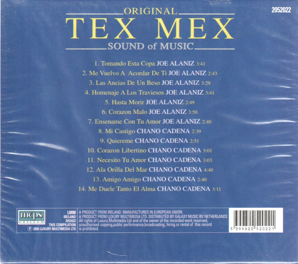 Various - Original Tex Mex - Cd