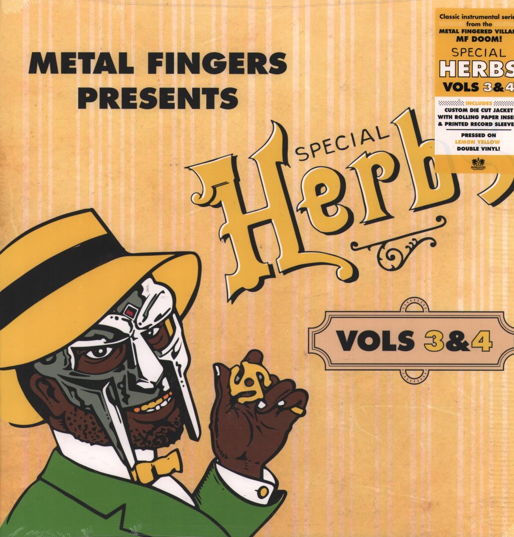 MF DOOM - Metal Fingers Presents: Special Herbs Vol. 3 & 4 - Double Lp