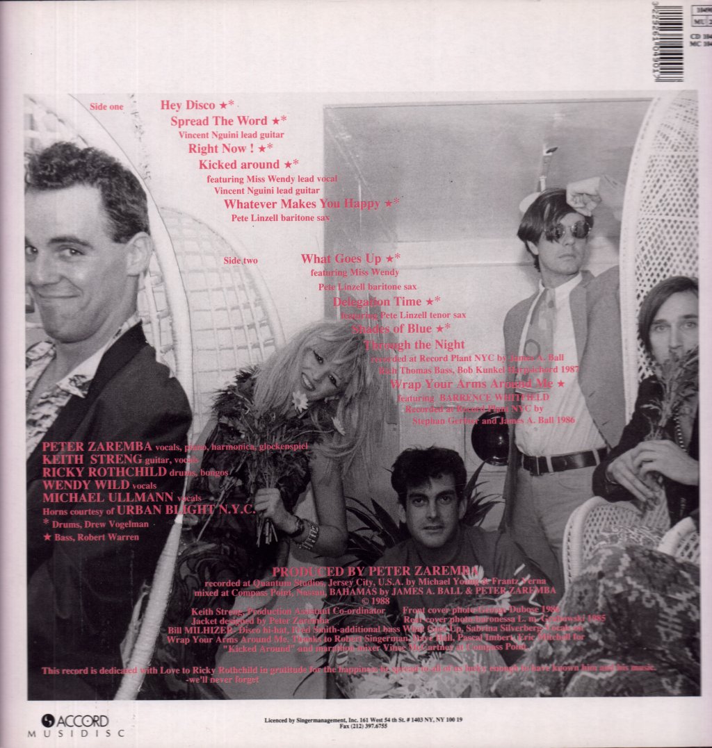 Peter Zaremba's Love Delegation - Delegation Time - Lp