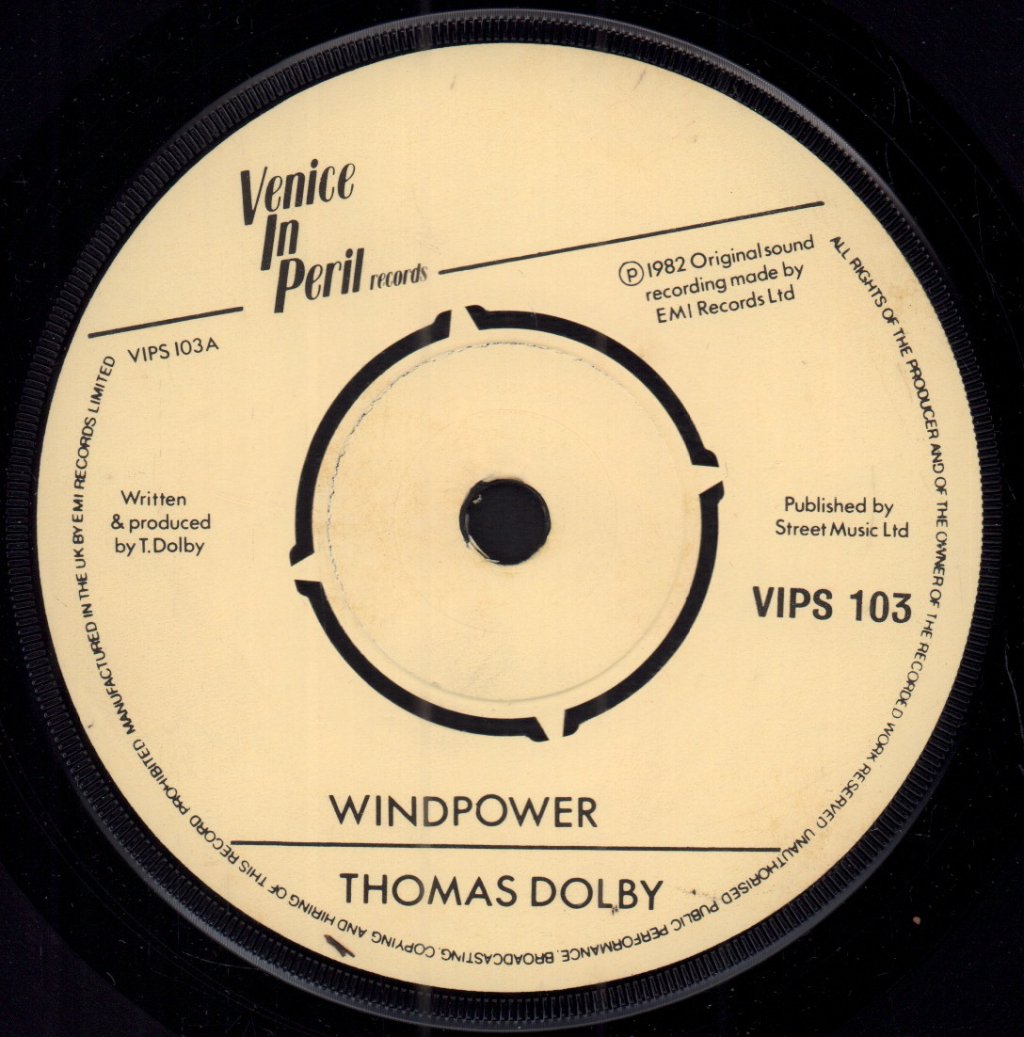 Thomas Dolby - Windpower - 7 Inch