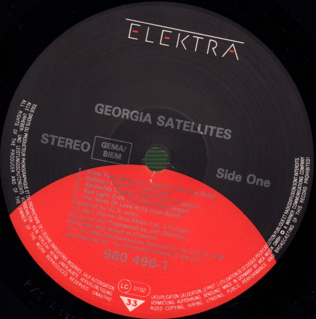 Georgia Satellites - Georgia Satellites - Lp