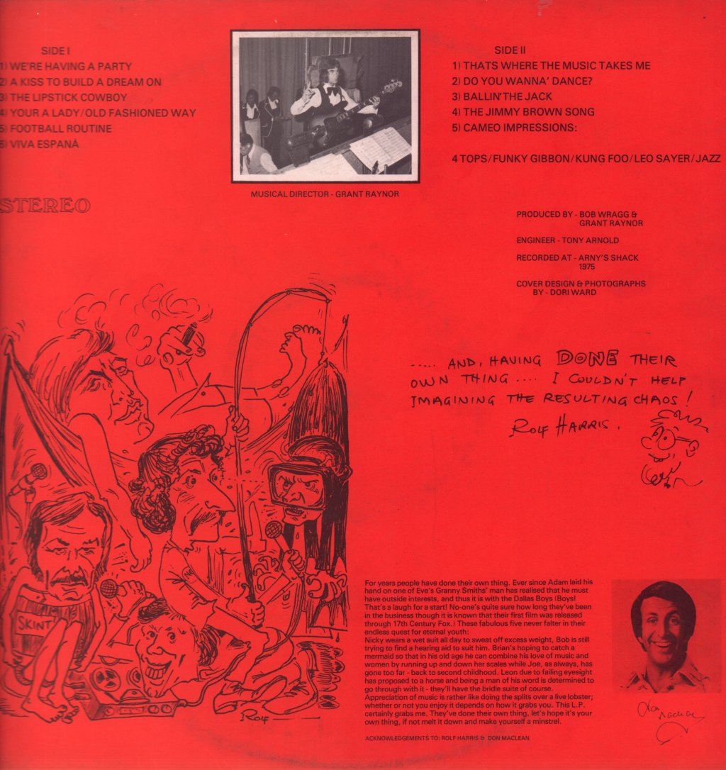 Dallas Boys - Doing There Own Thing - Lp