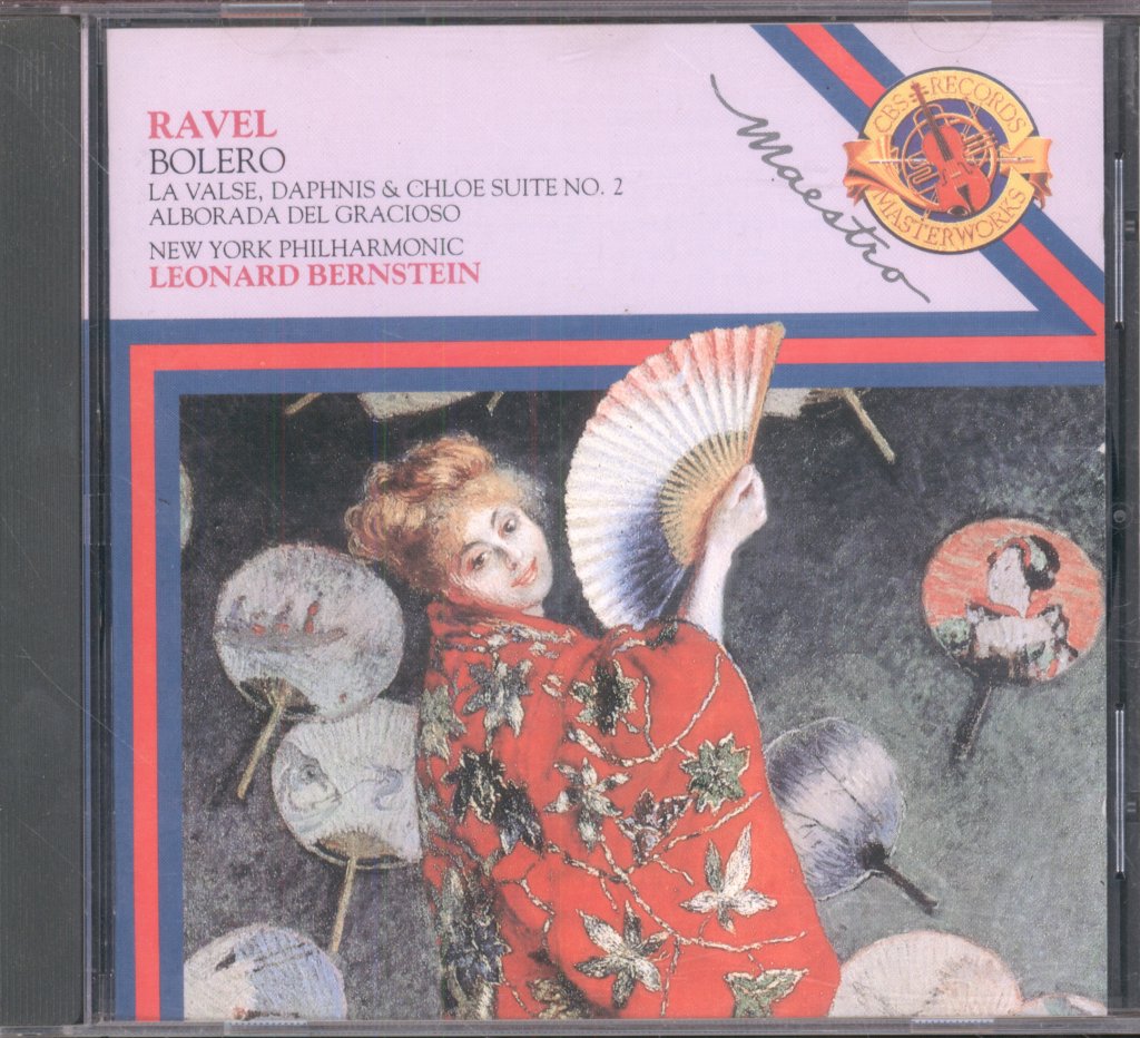 Leonard Bernstein / New York Philharmonic - Ravel - Bolero / La Valse / Daphnis Et Chloe Suite No. 2 / Alborada Del Gracioso - Cd