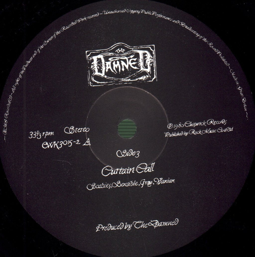 Damned - Black Album - Double Lp