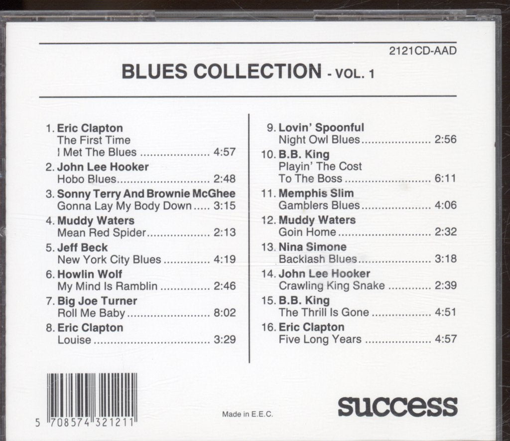 Various Artists - Blues Collection - Vol.1 - Cd
