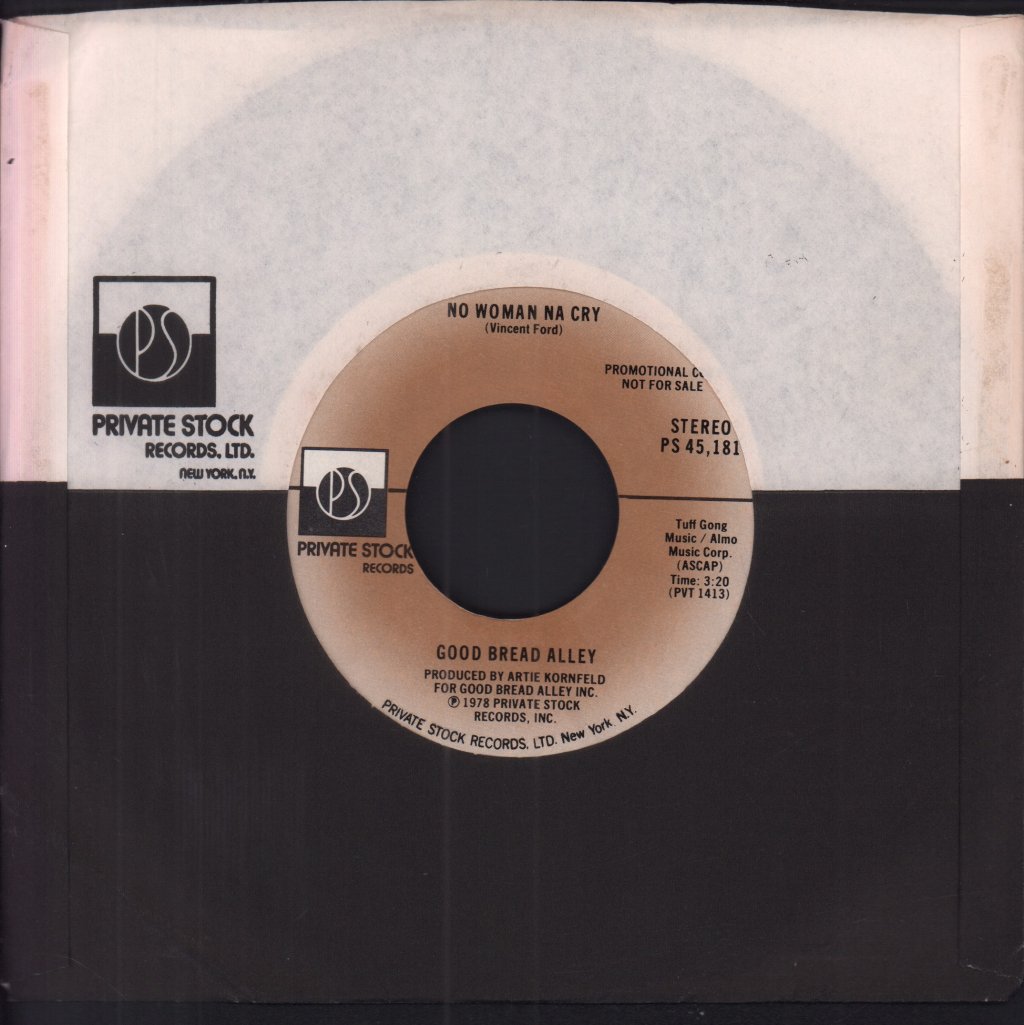 Good Bread Alley - No Woman Na Cry - 7 Inch