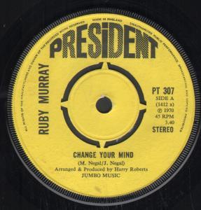 Ruby Murray - Change Your Mind - 7 Inch