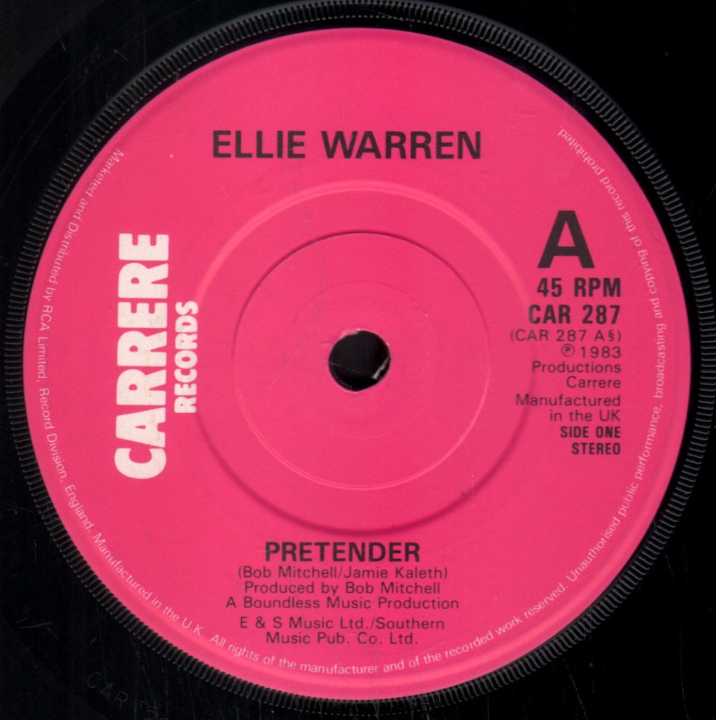 Ellie Warren - Pretender - 7 Inch