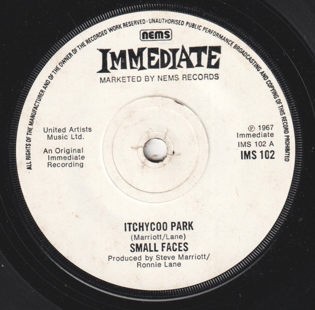Small Faces - Itchycoo Park - 7 Inch