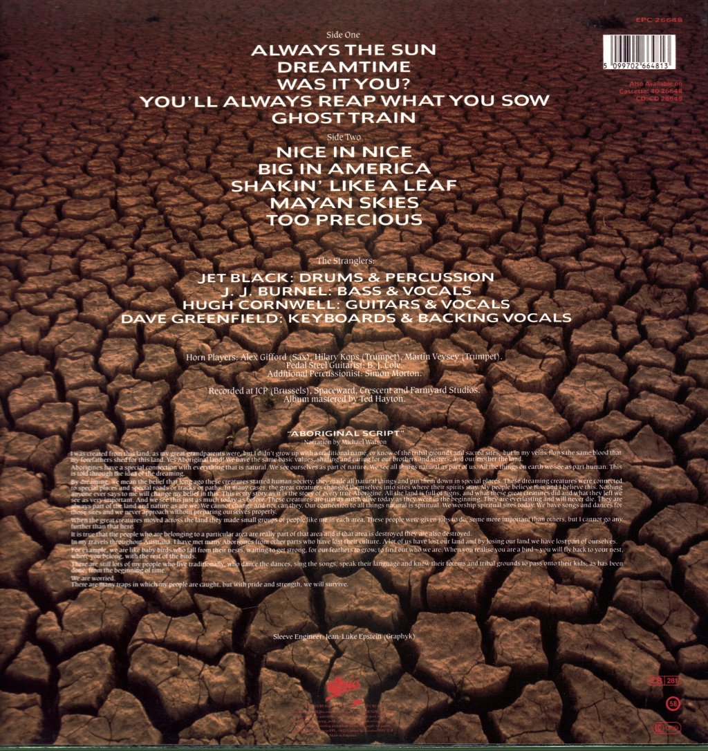 Stranglers - Dreamtime - Lp