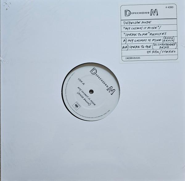 Depeche Mode - My Cosmos Is Mine / Speak To Me Remixes - 12 Inch