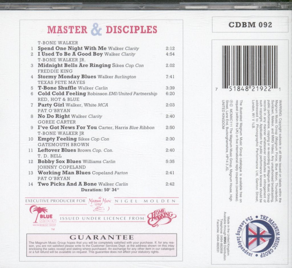 Various Artists - Masters And Disciples - Cd