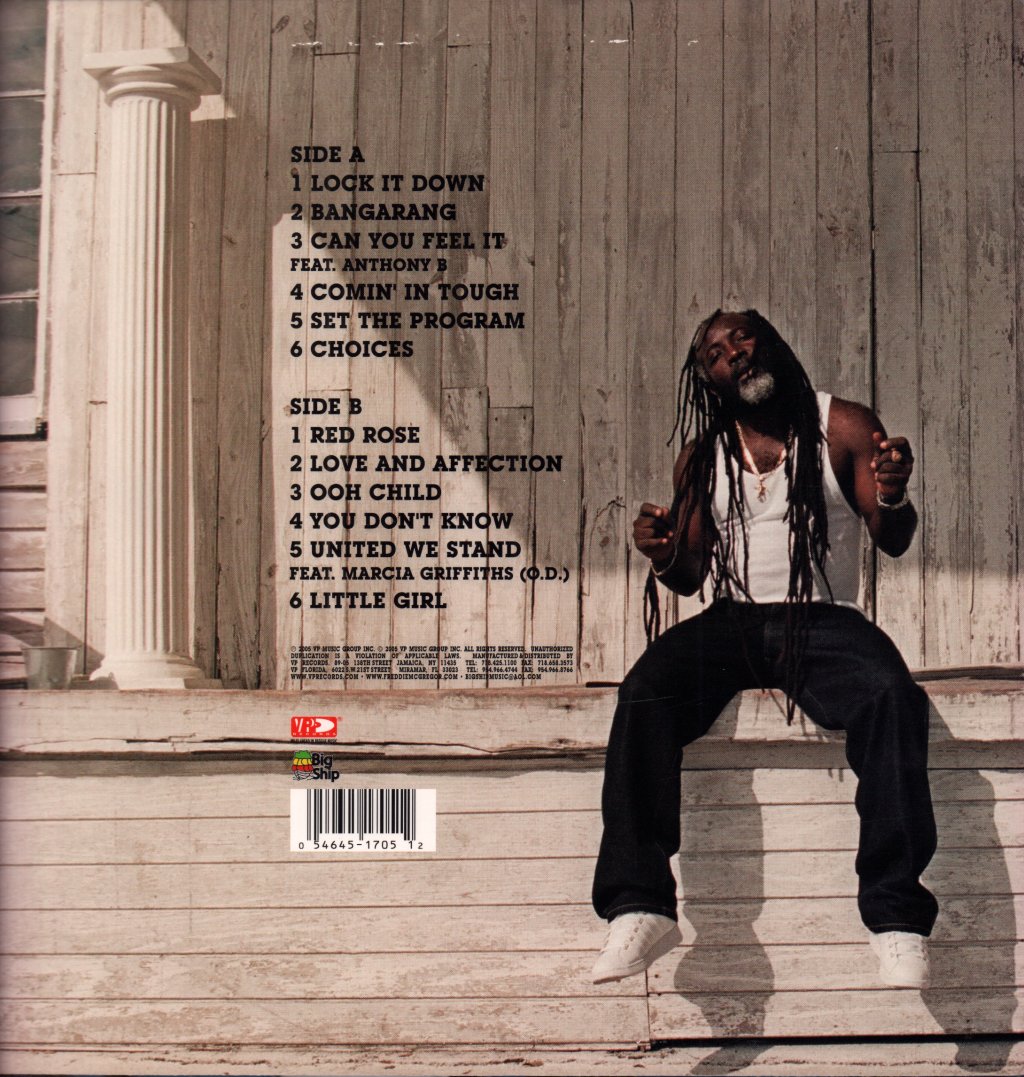 Freddie McGregor - Comin' In Tough - Lp