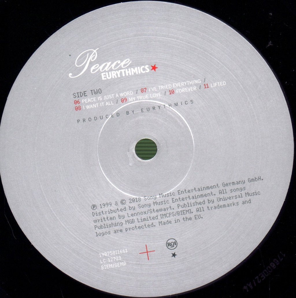 Eurythmics - Peace - Lp