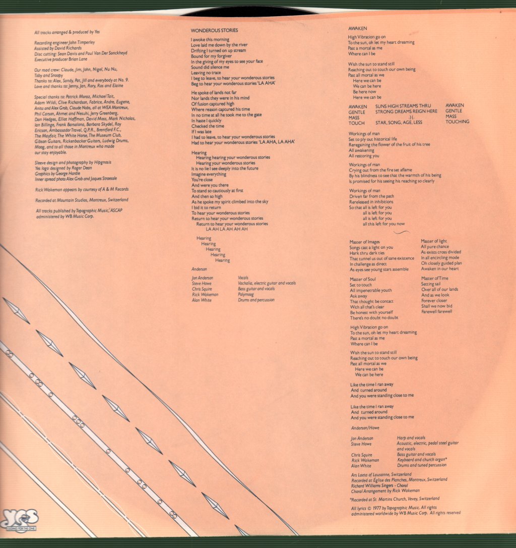 Yes - Going For The One - Lp