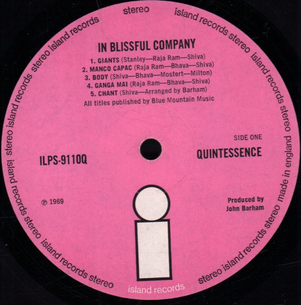 Quintessence - In Blissful Company - Lp