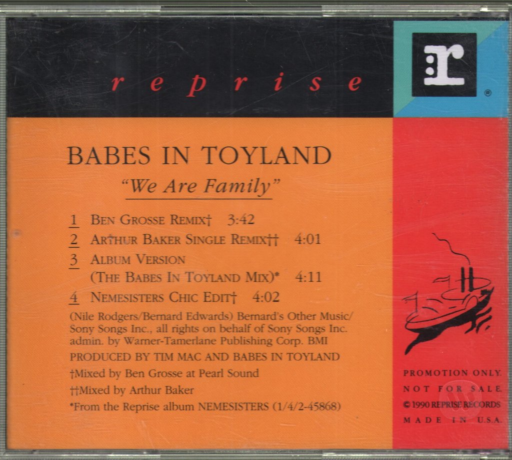 Babes In Toyland - We Are Family - Cd