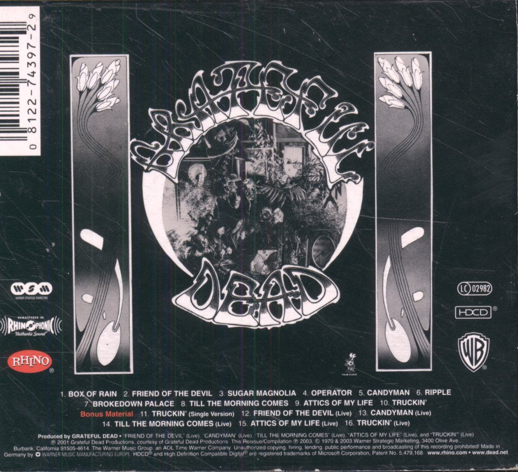 Grateful Dead - American Beauty - Cd