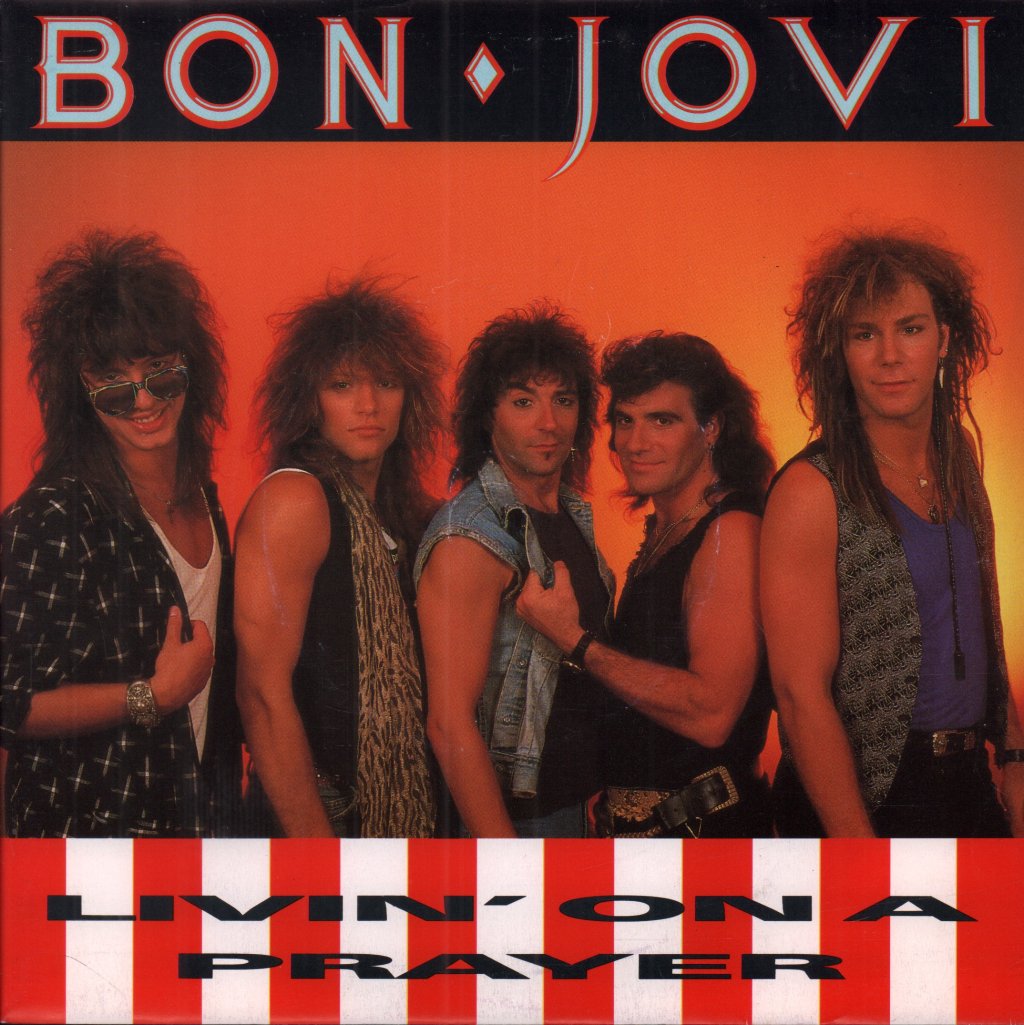 Bon Jovi - Livin' On A Prayer - 7 Inch