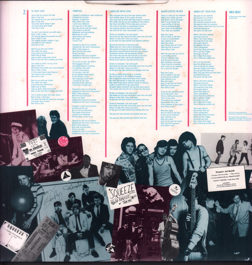 Squeeze - Singles 45'S And Under - Lp