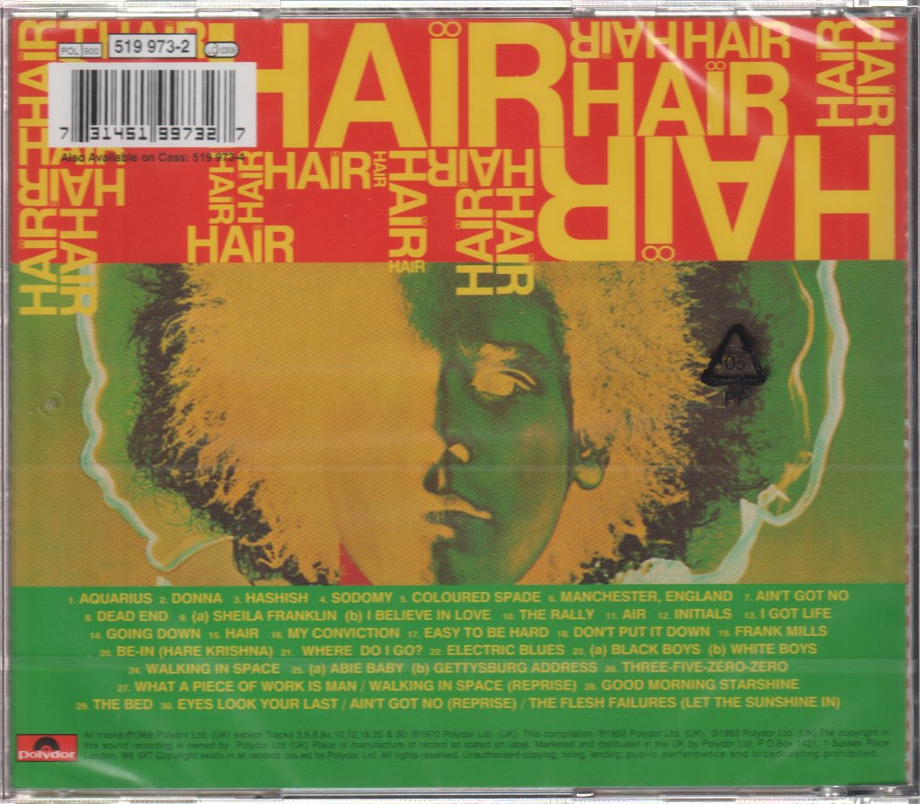 Various Artists - Hair - Cd