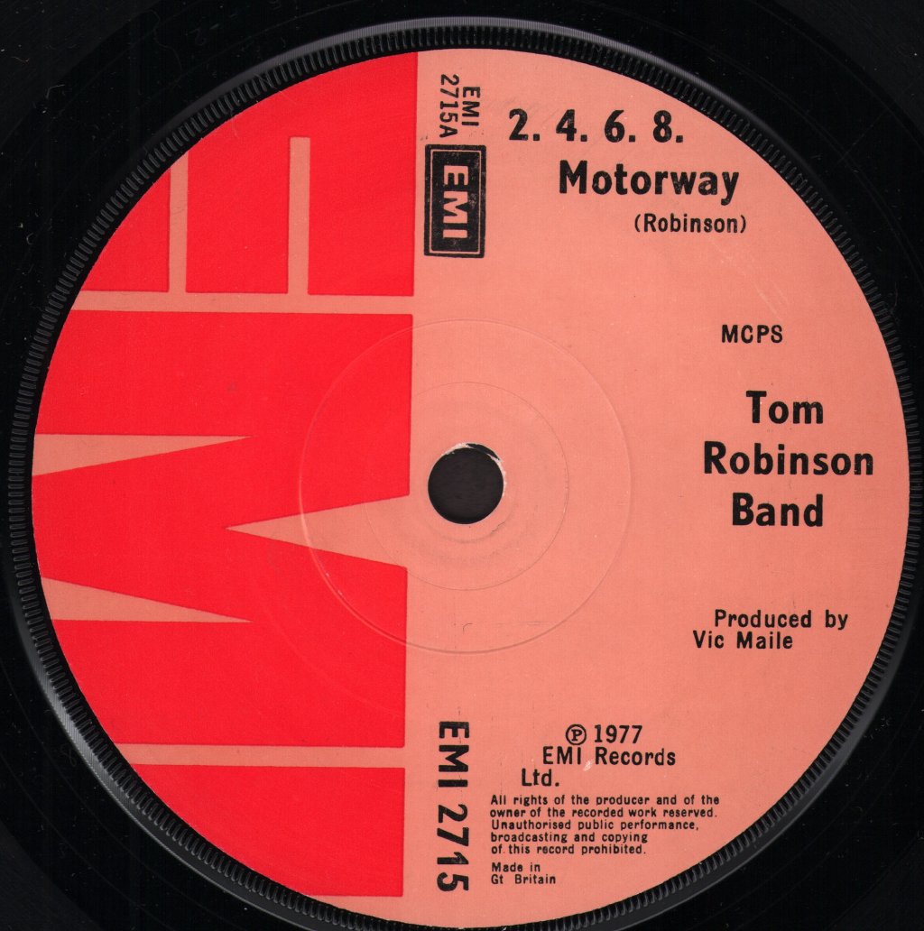Tom Robinson Band - 2-4-6-8 Motorway - 7 Inch