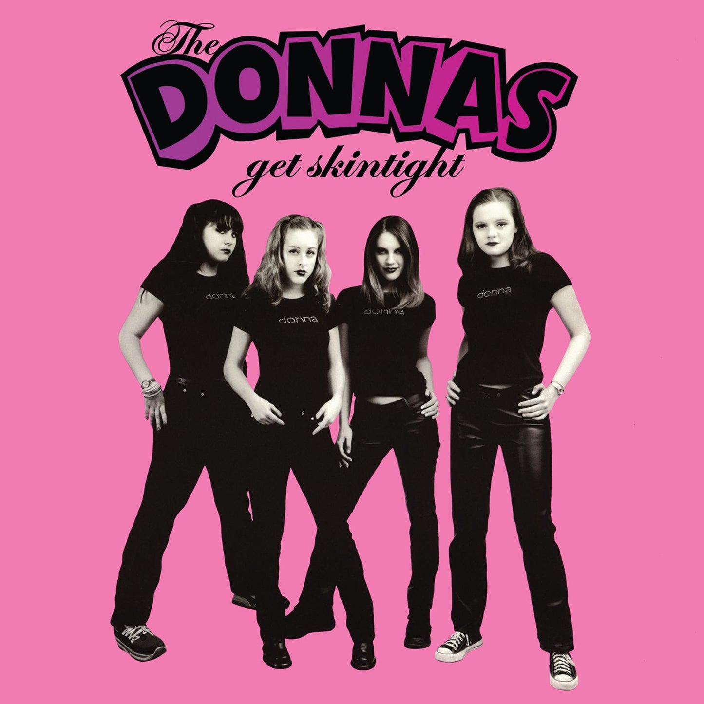 Donnas - Get Skintight (Purple With Pink Swirl Vinyl) - Lp