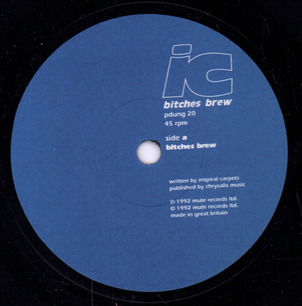 Inspiral Carpets - Bitches Brew - 7 Inch