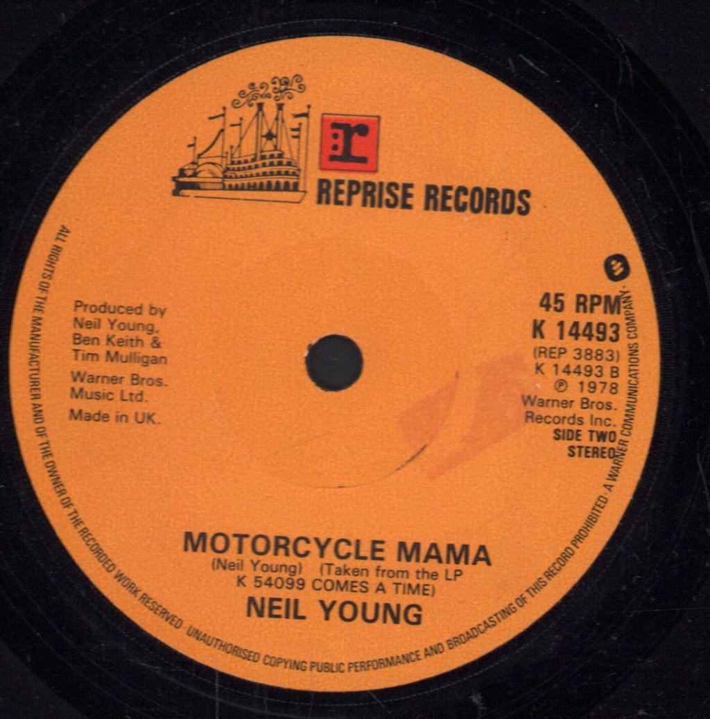 Neil Young - Four Strong Winds - 7 Inch