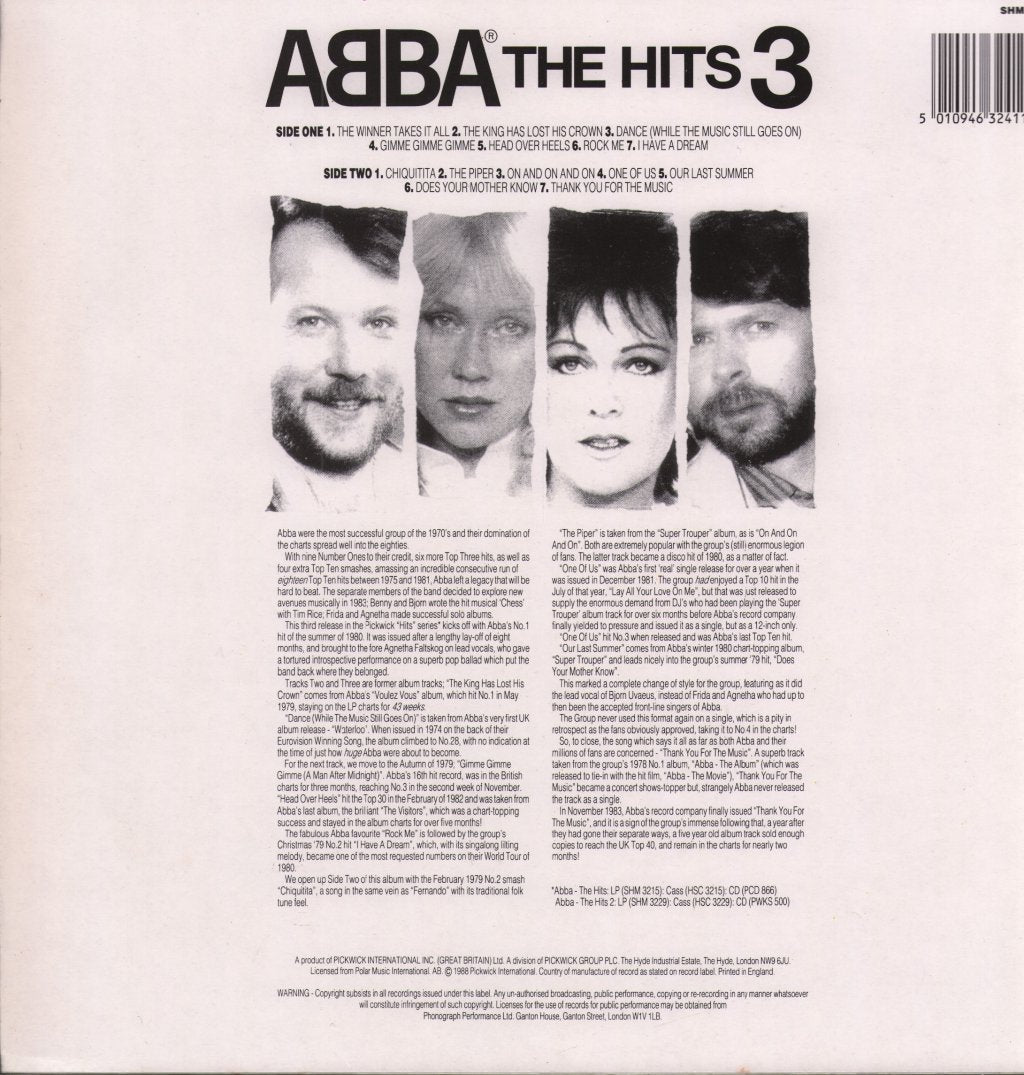ABBA - Hits 3 - Lp