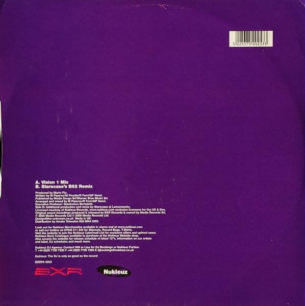 Mario Piu Presents Dj Arabesque - Vision (Part 1) - 12 Inch