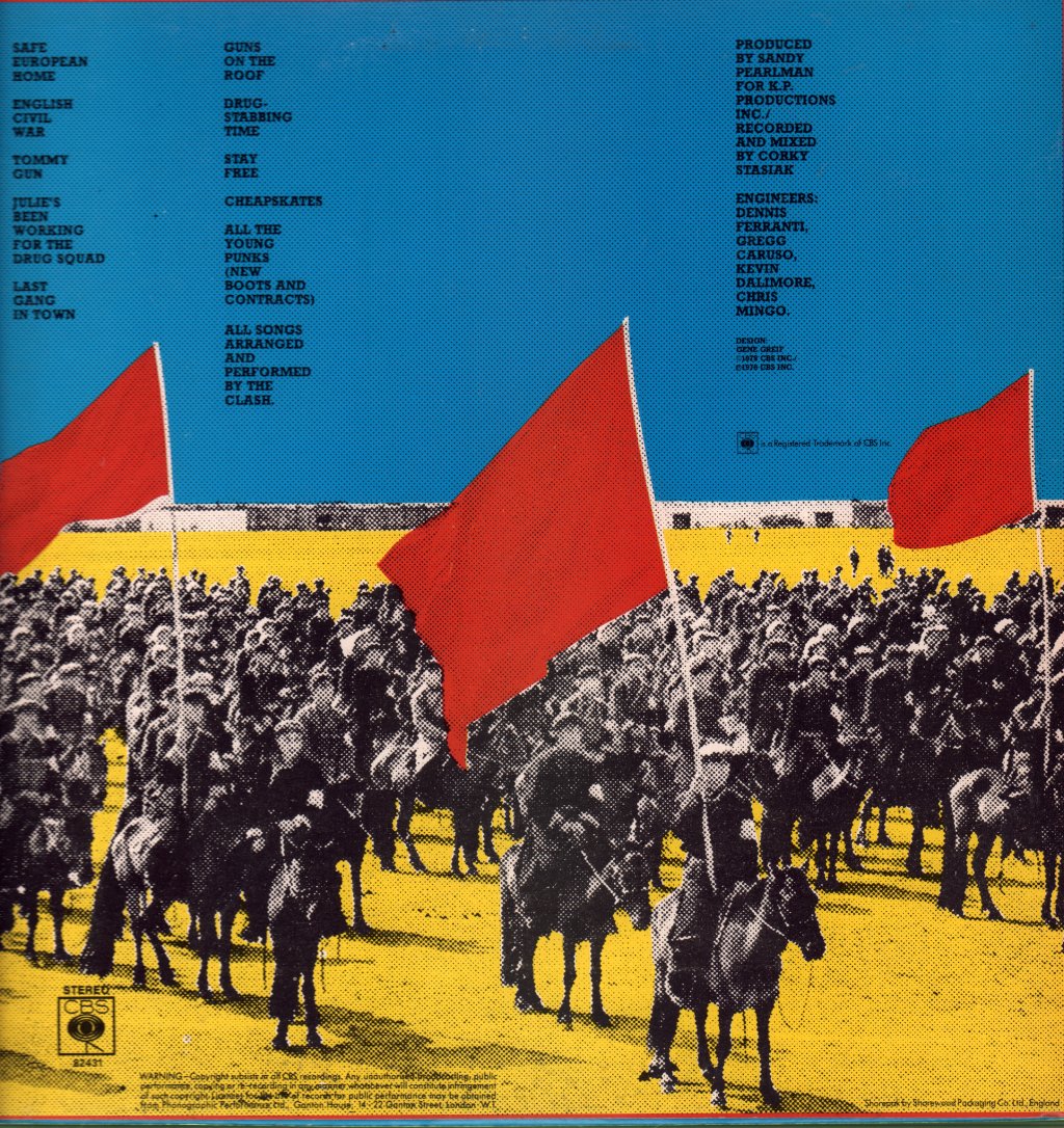 Clash - Give Em Enough Rope - Lp