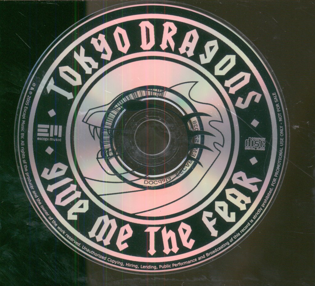 Tokyo Dragons - Give Me The Fear - Cd