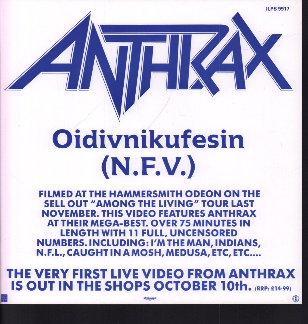 Anthrax (Metal Group) - State Of Euphoria - Lp