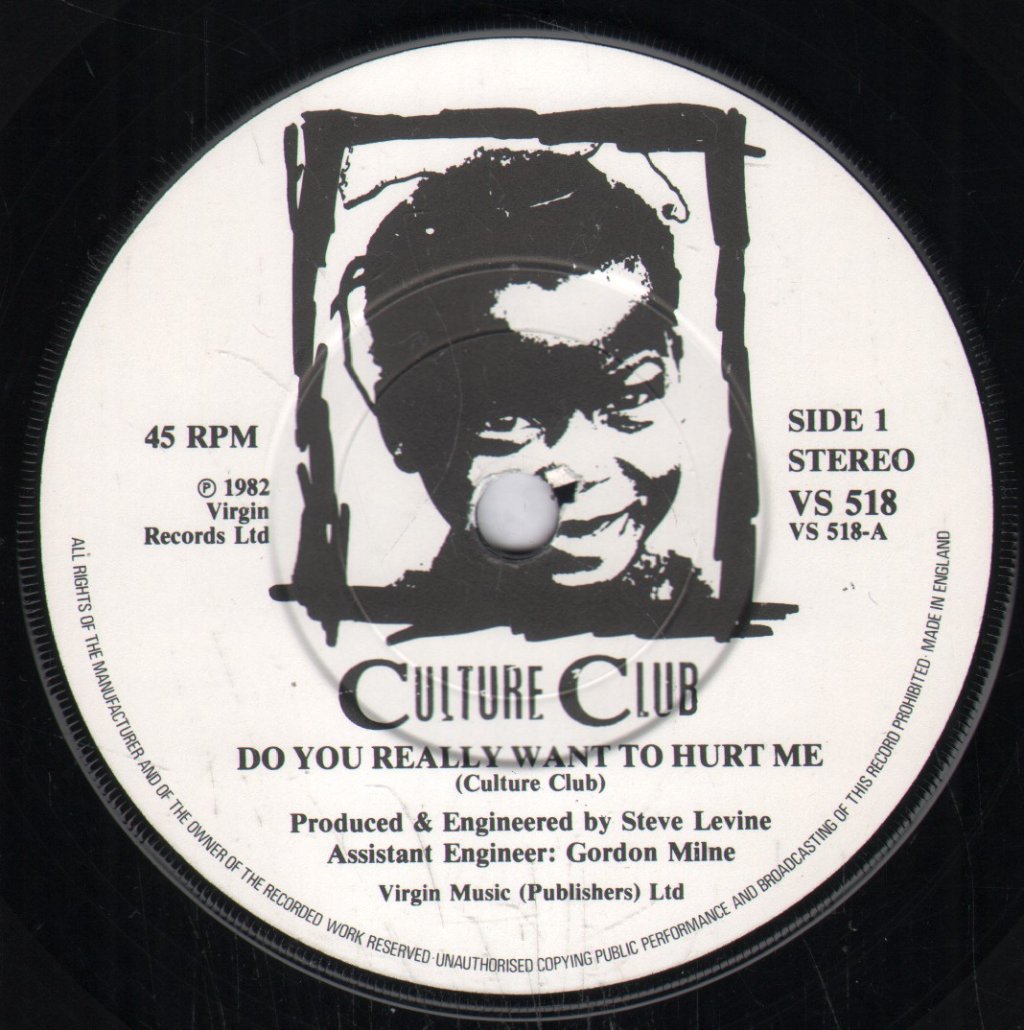 Culture Club - Do You Really Want To Hurt Me - 7 Inch