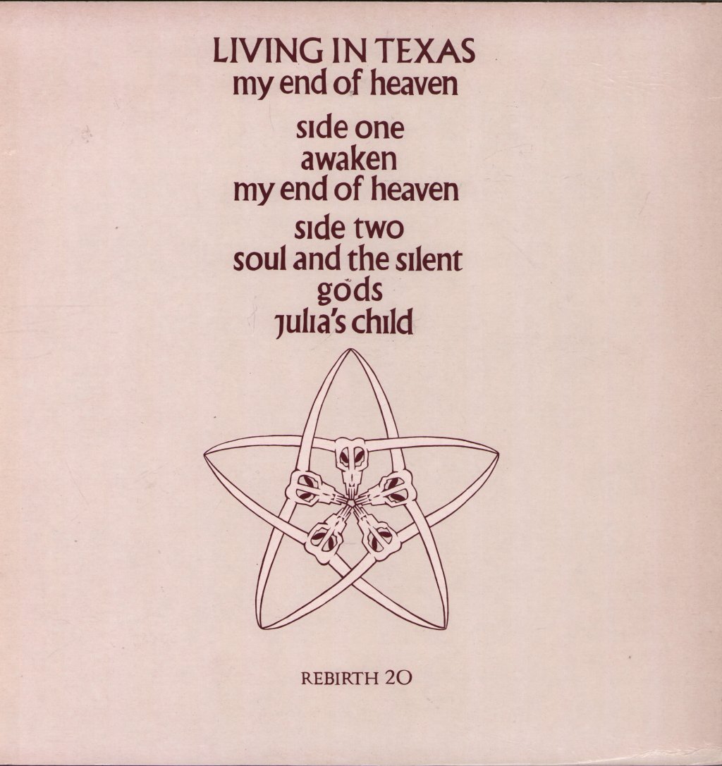 Living In Texas - My End Of Heaven - 12 Inch