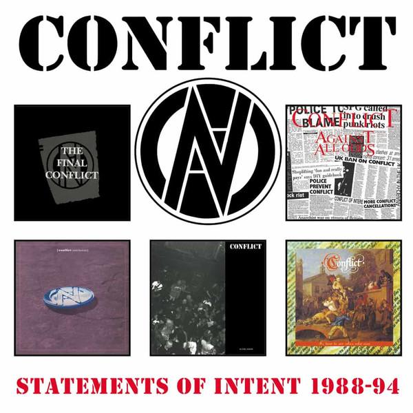 Conflict - Statements Of Intent 1988-94 - Cd Set