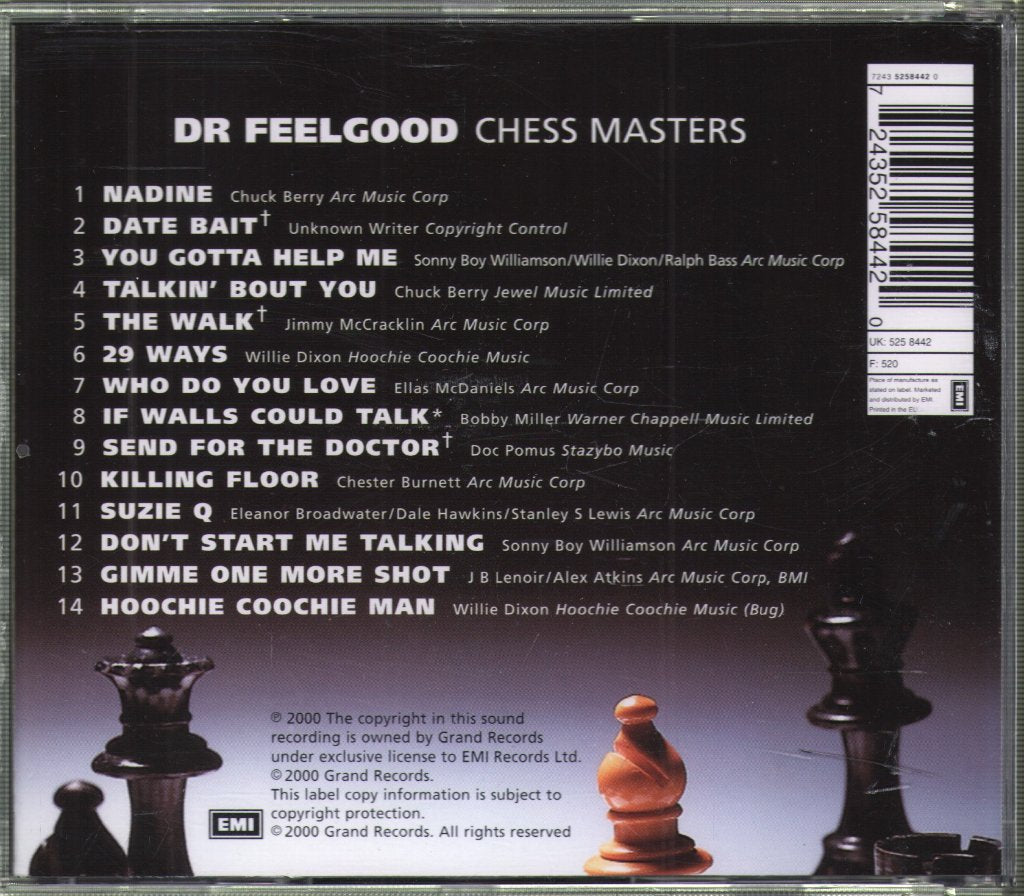 Dr. Feelgood - Chess Masters - Cd