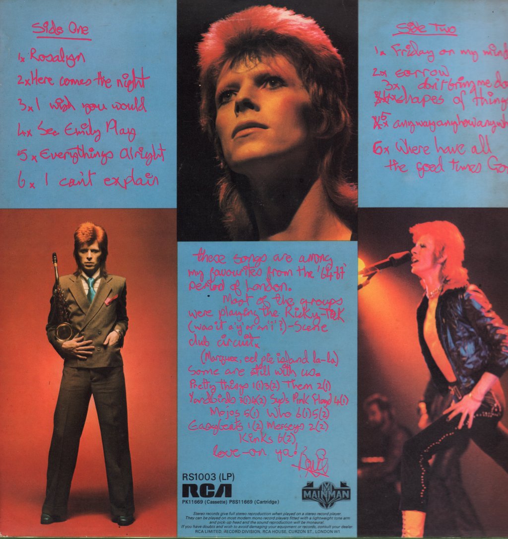 David Bowie - Pin Ups - Lp
