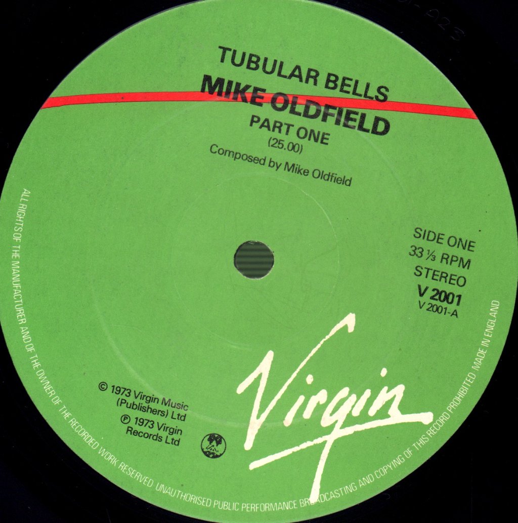 Mike Oldfield - Tubular Bells - Lp