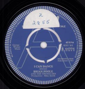 Brian Poole And The Tremeloes - I Can Dance - 7 Inch