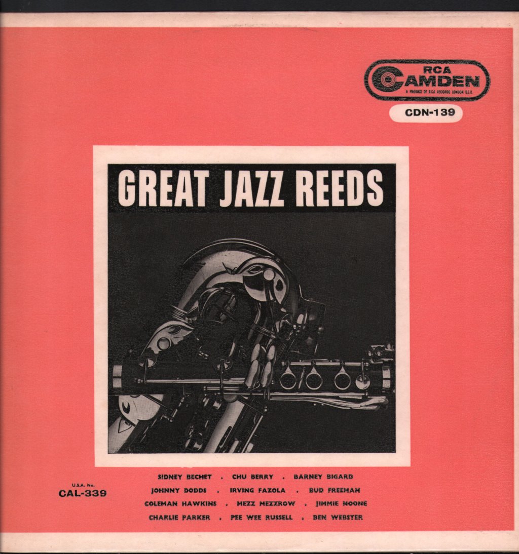 Various Artists - Great Jazz Reeds - Lp