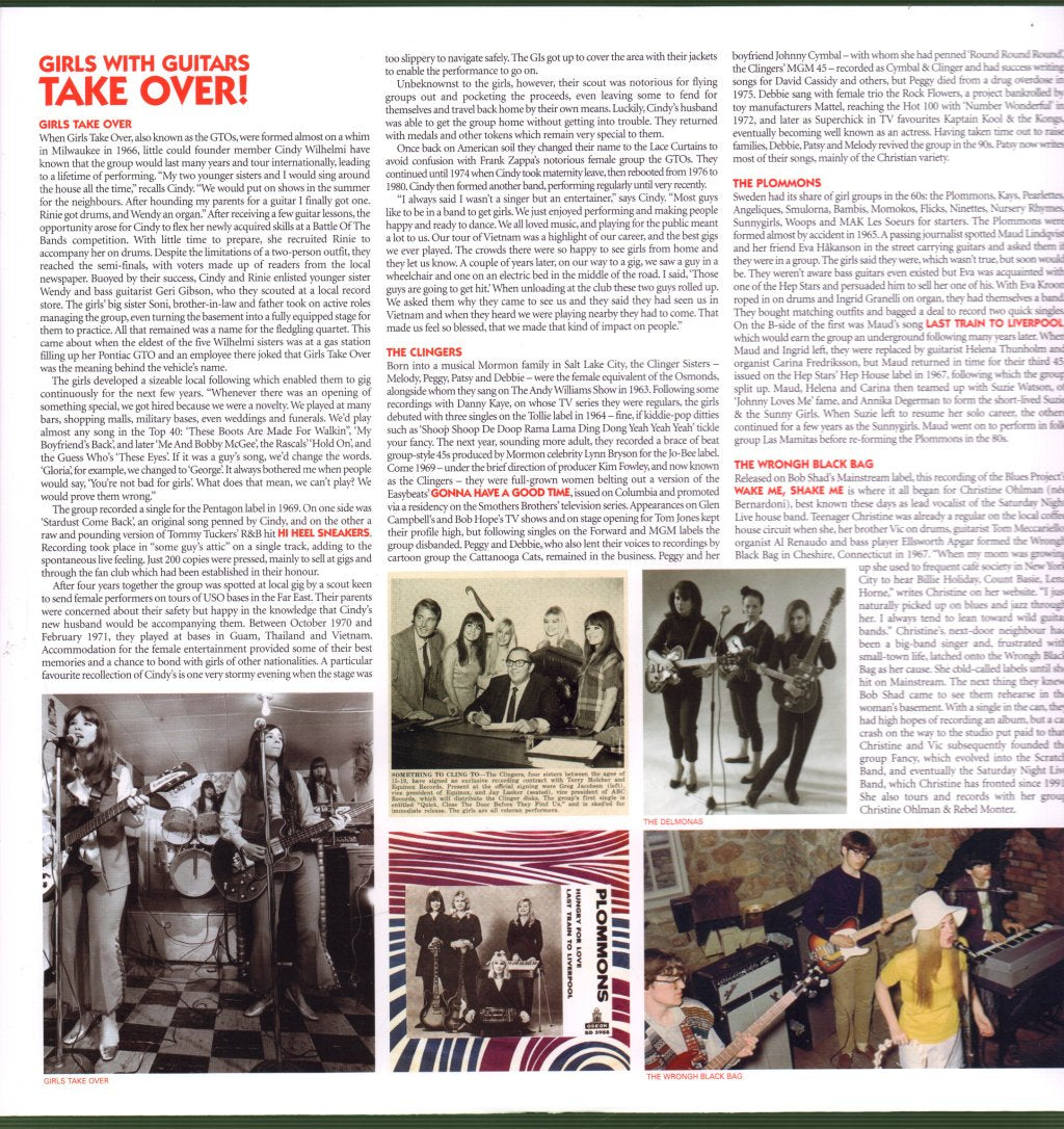 Various Artists - Girls With Guitars Take Over! - Lp