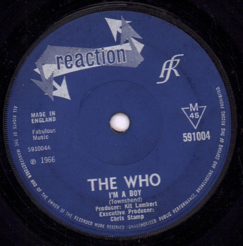 Who - I'm A Boy - 7 Inch