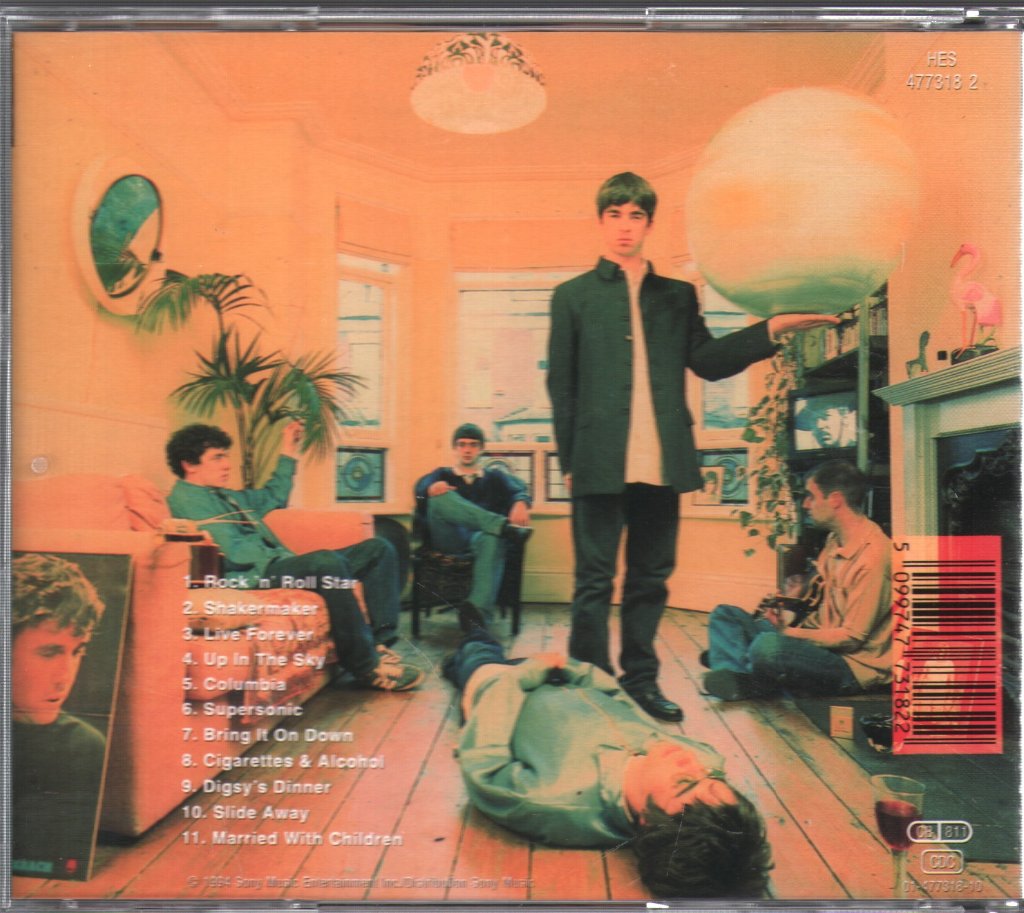 Oasis - Definitely Maybe - Cd