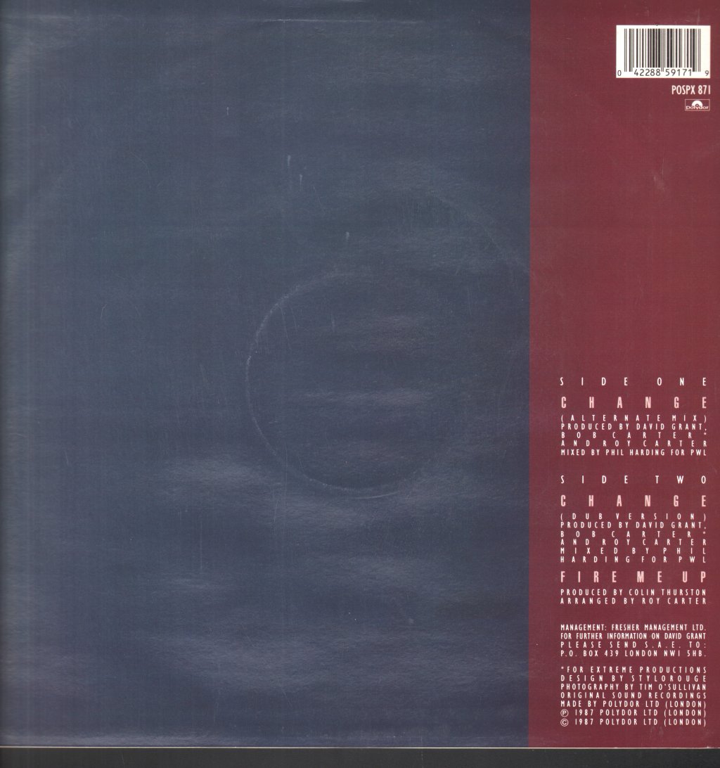 David Grant - Change - 12 Inch