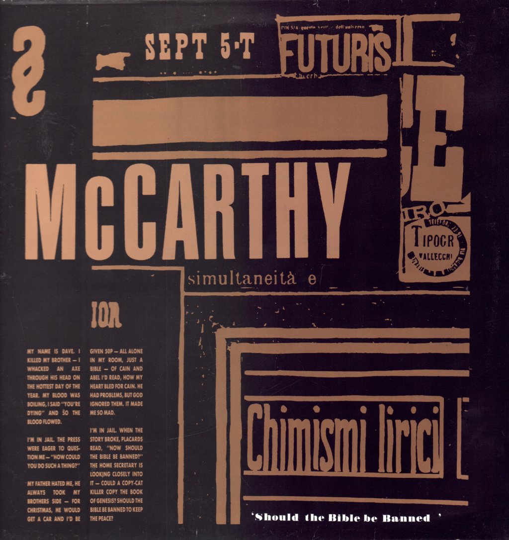 Mccarthy - Should The Bible Be Banned? - 12 Inch