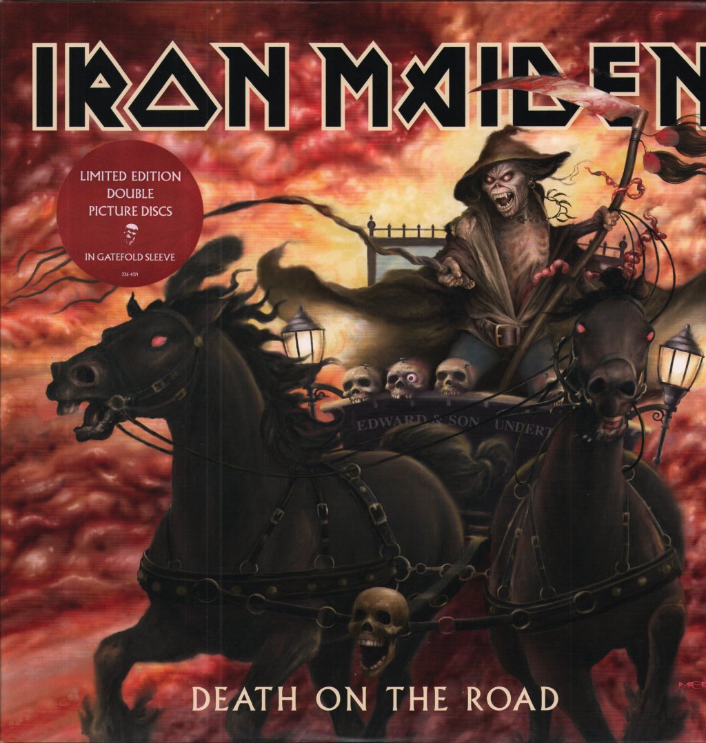 Iron Maiden - Death On The Road - Double Lp