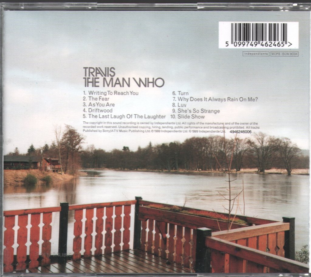 Travis - Man Who - Cd