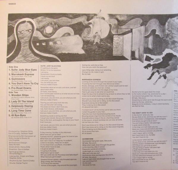 Crosby Stills And Nash - Crosby Stills And Nash - Lp
